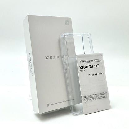 【全額返金保証】【最速発送】Xiaomi Xiaomi 13T 256GB アルパインブルー au XIG04 白ロム 美品 動作確認済