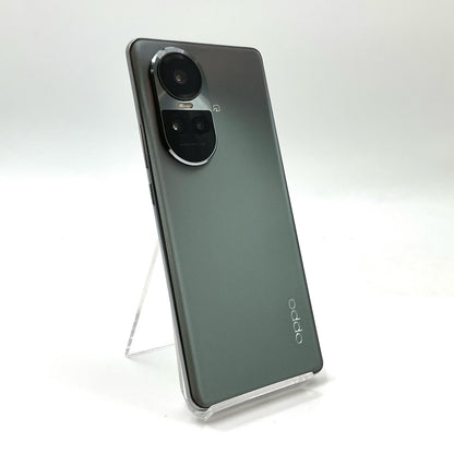 【全額返金保証】【最速発送】OPPO Reno 10 Pro 5G 256GB シルバーグレー Softbank A302OP 白ロム 動作確認済