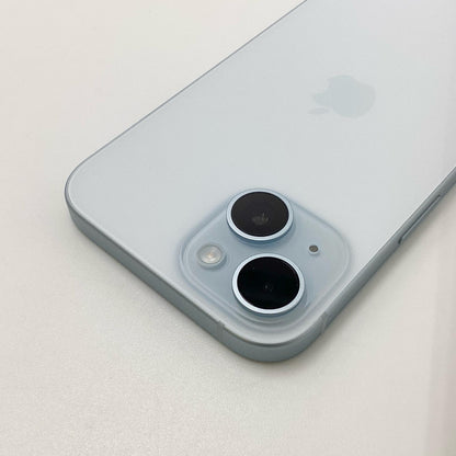 【全額返金保証】【最速発送】Apple iPhone iPhone 15 128GB ブルー docomo 白ロム 超美品 動作確認済 100%
