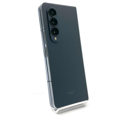 【全額返金保証】【最速発送】SAMSUNG Galaxy Z fold4 256GB グレイグリーン au SIMフリー SCG16 白ロム 美品 動作確認済