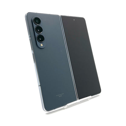 【全額返金保証】【最速発送】SAMSUNG Galaxy Z fold4 256GB グレイグリーン au SIMフリー SCG16 白ロム 美品 動作確認済