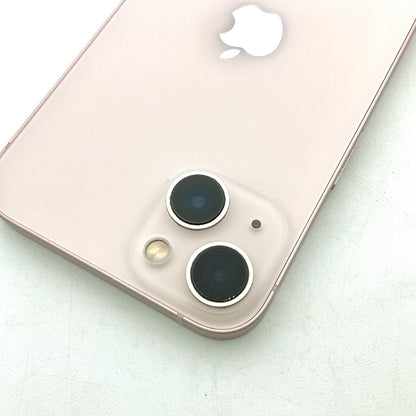 【全額返金保証】【最速発送】Apple iPhone iPhone 13 128GB ピンク au 白ロム 動作確認済 86%