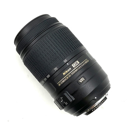 【全額返金保証】【最速発送】Nikon AF-S DX NIKKOR 55-300mm f/4.5-5.6G ED VR 動作確認済