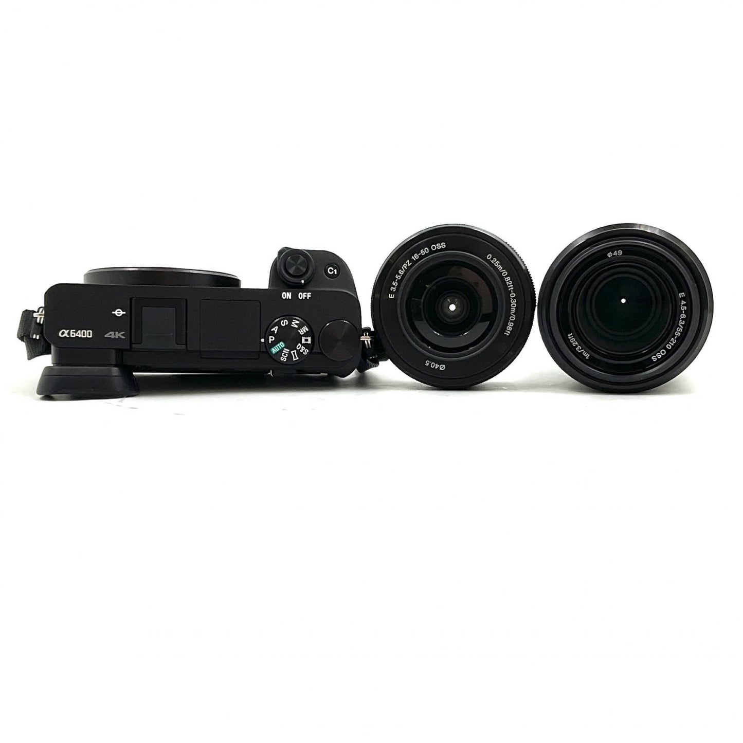 【全額返金保証】【最速発送】Sony デジタル一眼 α6400 ILCE-6400Y ダブルズームレンズキット [ブラック] 超美品 動作確認済