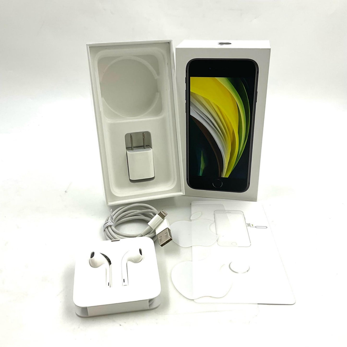 【全額返金保証】【最速発送】Apple iPhone iPhone SE（第2世代） 128GB ブラック SIMフリー 白ロム 動作確認済 88%