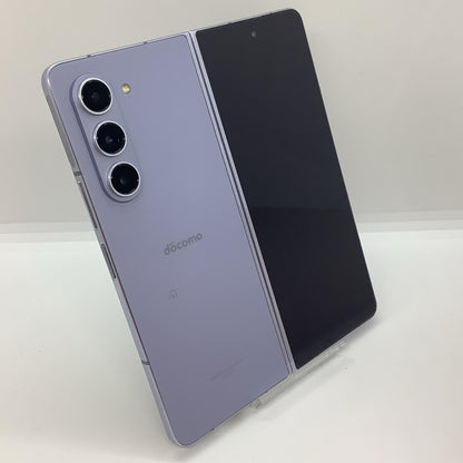 【全額返金保証】【最速発送】SAMSUNG Galaxy Z Fold5 256GB シルバー docomo SIMフリー SC-55D 白ロム 超美品 動作確認済