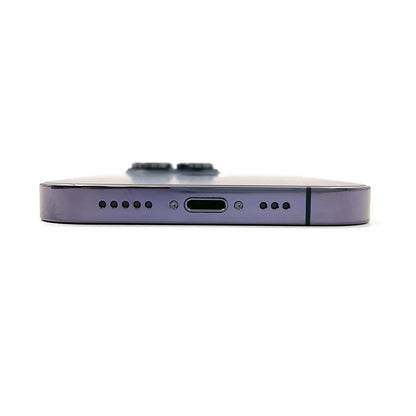【全額返金保証】【最速発送】Apple iPhone iPhone 14 Pro 512GB ディープパープル SIMフリー 白ロム 超美品 動作確認済 100%