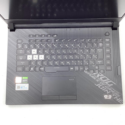 【最速発送】ASUS ROG Strix G15 G512LU-I7G1660TSA Intel(R) Core(TM) i7-10750H CPU @ 2.60GHz(2.59GHz) 16GB M.2 SSD 512GB NVIDIA GeForce GTX 1660 Ti 70%【難有】