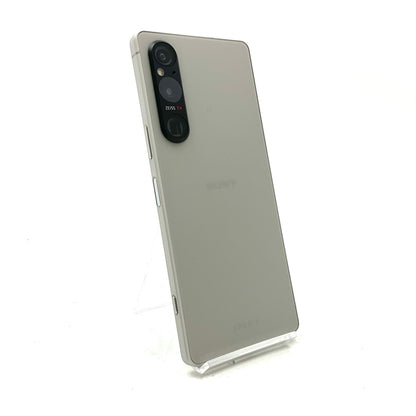 【全額返金保証】【最速発送】Sony Xperia 1 V 512GB プラチナシルバー SIMフリー XQ-DQ44 白ロム 動作確認済