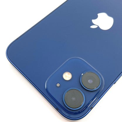 【全額返金保証】【最速発送】Apple iPhone iPhone 12 mini 64GB ブルー Softbank 動作確認済 84%