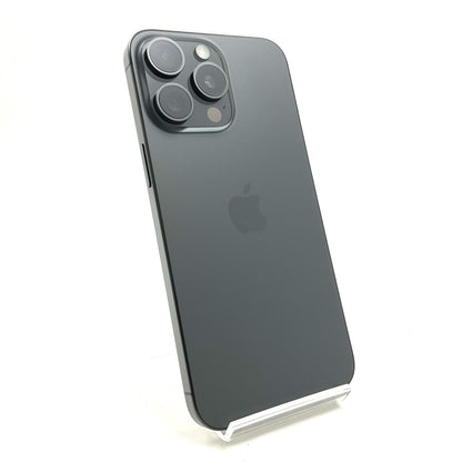 【全額返金保証】【最速発送】Apple iPhone iPhone 15 Pro Max 256GB ブラックチタニウム SIMフリー 白ロム 超美品 動作確認済 100%