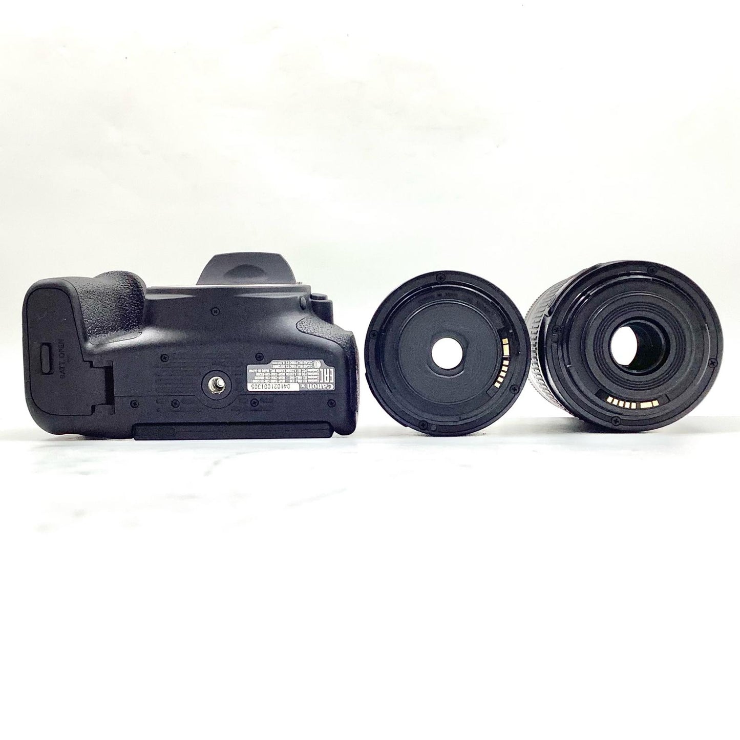 【全額返金保証】【最速発送】Canon デジタル一眼 EOS Kiss X9i ダブルズームキット ブラック 動作確認済