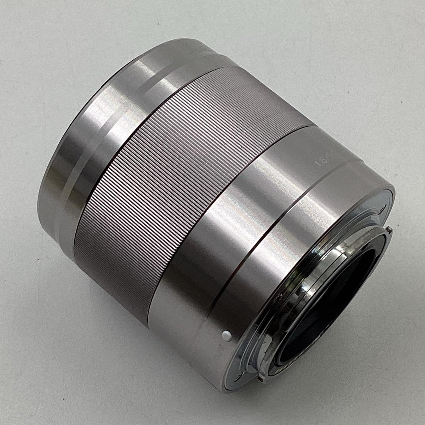 【全額返金保証】【最速発送】Sony E 50mm F1.8 OSS SEL50F18 シルバー 動作確認済