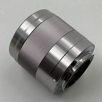 【全額返金保証】【最速発送】Sony E 50mm F1.8 OSS SEL50F18 シルバー 動作確認済