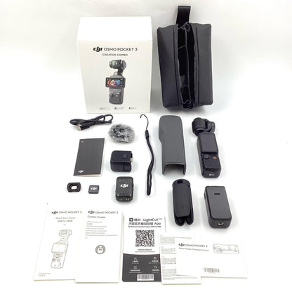 【全額返金保証】【最速発送】DJI OSMO POCKET 3 クリエイターコンボ 美品 動作確認済