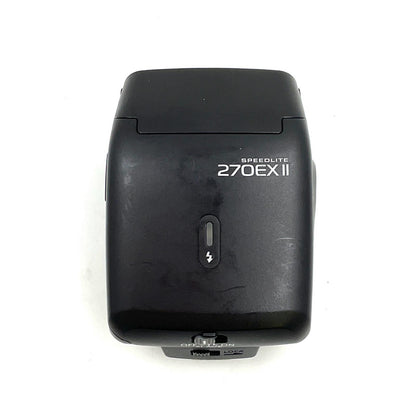 【全額返金保証】【最速発送】Canon スピードライト 270EX II 動作確認済