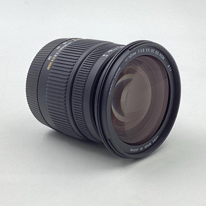 【全額返金保証】【最速発送】SIGMA 17-50mm F2.8 EX DC OS HSM [ニコン用] 美品 動作確認済