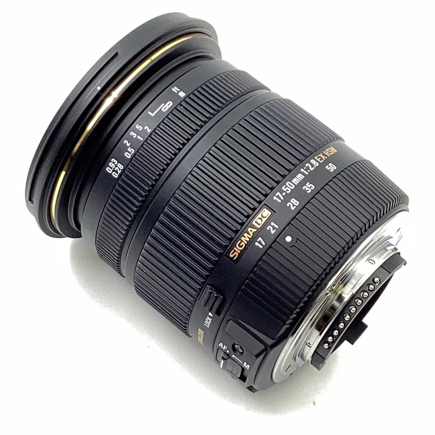 【全額返金保証】【最速発送】SIGMA 17-50mm F2.8 EX DC OS HSM [ニコン用] 美品 動作確認済