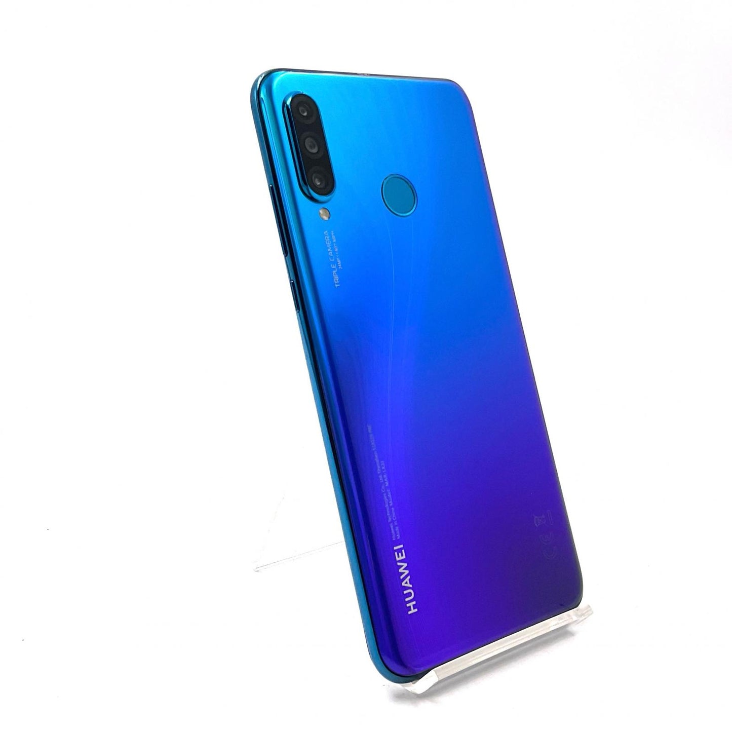 【最速発送】Huawei P 30 lite 64GB ピーコックブルー Softbank SIMフリー MAR-LX2J 白ロム【難有】