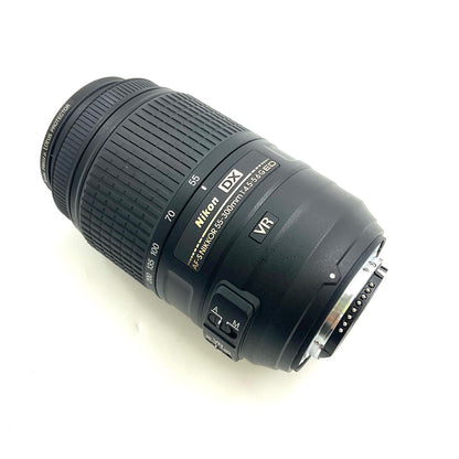 【全額返金保証】【最速発送】Nikon AF-S DX NIKKOR 55-300mm f/4.5-5.6G ED VR 美品 動作確認済