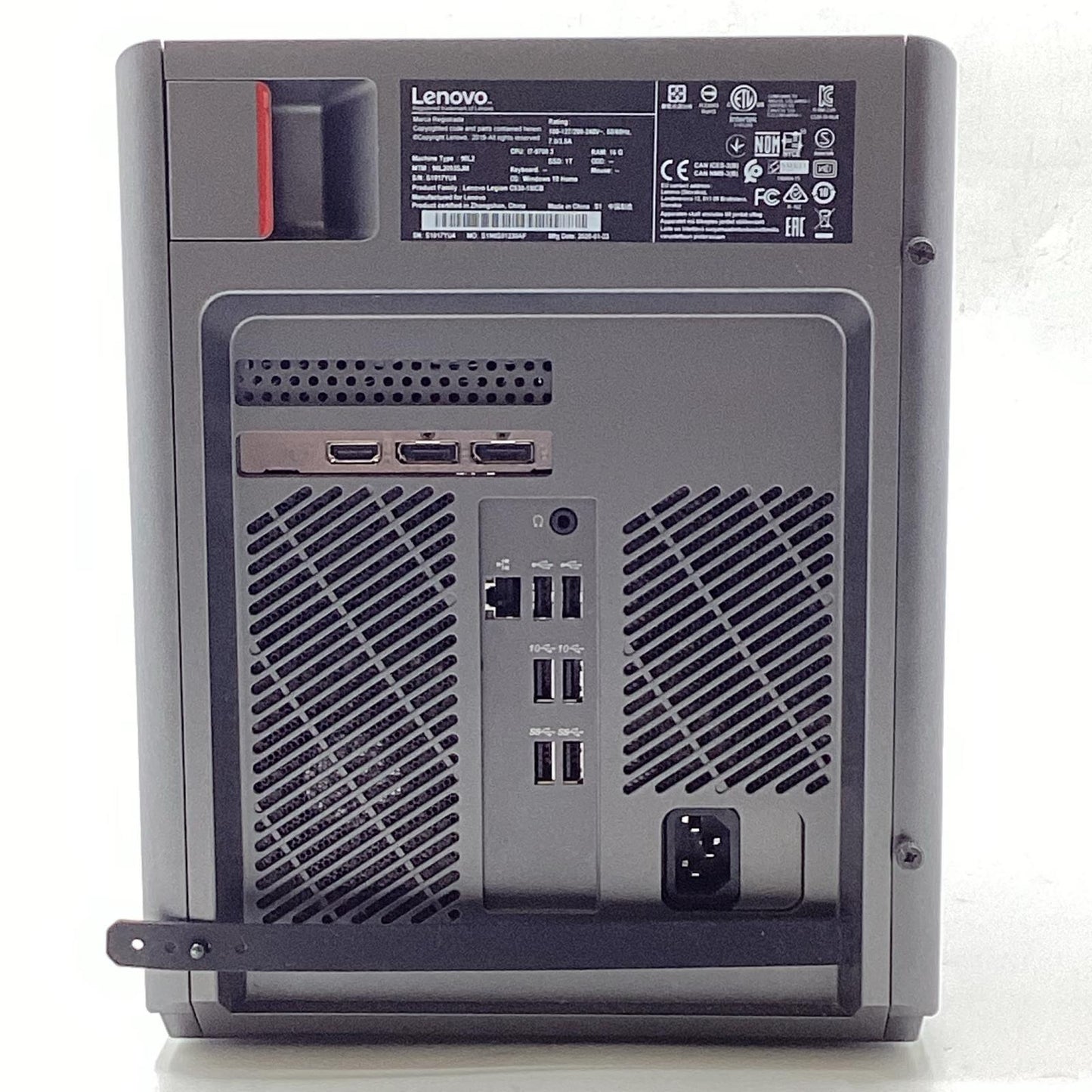 【全額返金保証】【最速発送】Lenovo LEGION 90L2003SJM Intel Core i7-9700 32GB M.2 SSD 512GB NVIDIA GeForce GTX 1650 美品 動作確認済