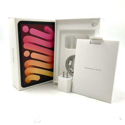 【全額返金保証】【最速発送】Apple iPad mini 8.3インチ 第6世代 64GB ピンク Wi-Fi 動作確認済