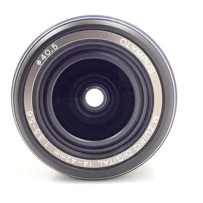 【全額返金保証】【最速発送】OLYMPUS M.ZUIKO DIGITAL ED 14-42mm F3.5-5.6 美品 動作確認済