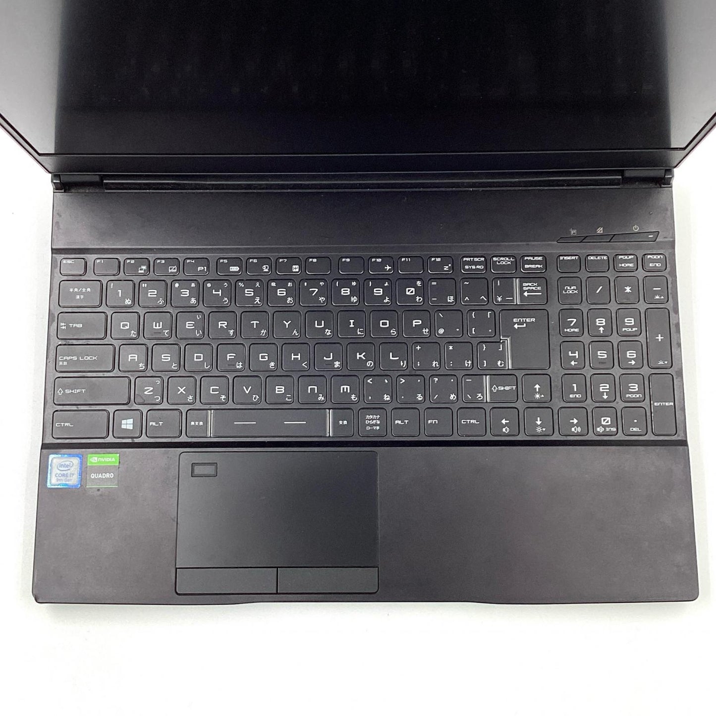 【全額返金保証】【最速発送】MSI MS-16U2 Intel Core i7-9750H CPU @ 2.60GHz 16GB M.2 SSD 512GB HDD 1TB NVIDIA Quadro T2000 78.6% 動作確認済
