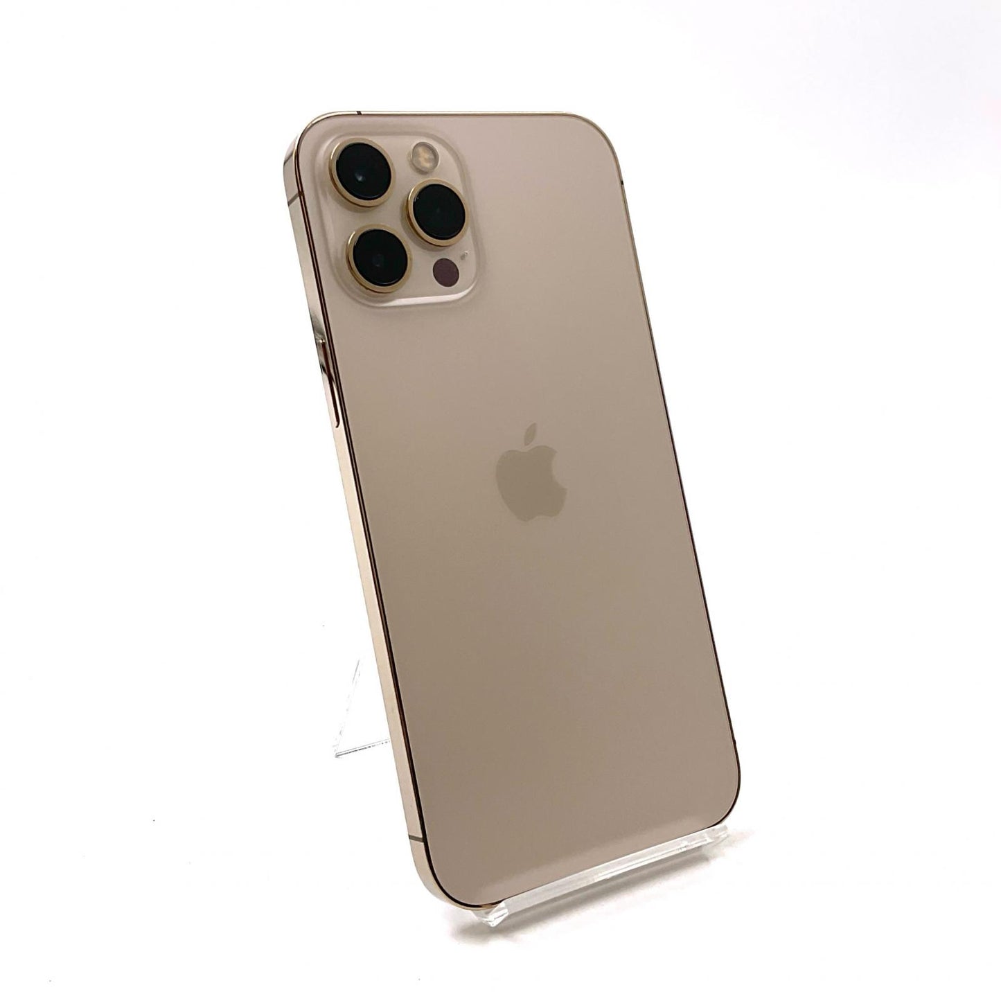 【全額返金保証】【最速発送】Apple iPhone iPhone 12 Pro Max 256GB ゴールド au 白ロム 動作確認済 86%