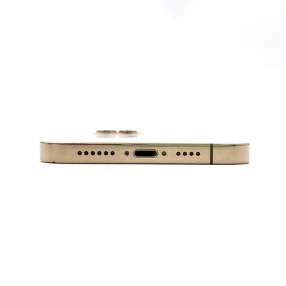 【全額返金保証】【最速発送】Apple iPhone iPhone 12 Pro Max 256GB ゴールド au 白ロム 動作確認済 86%