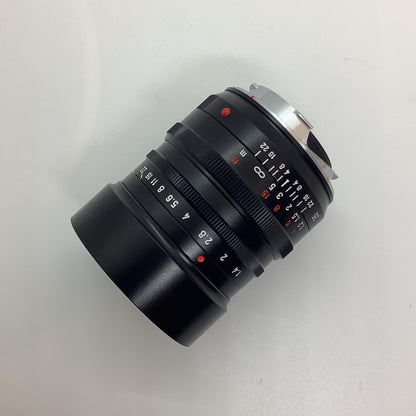 【全額返金保証】【最速発送】7Artisans 35ｍｍ F1.4 ブラック 超美品 動作確認済