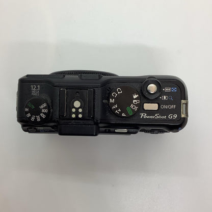 【全額返金保証】【最速発送】Canon コンパクトデジタルカメラ PowerShot G9 ブラック 動作確認済