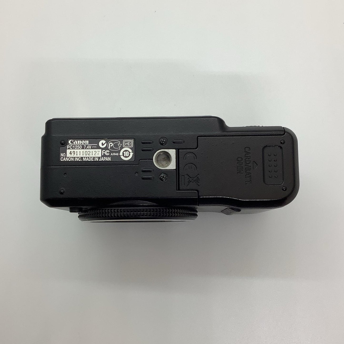 【全額返金保証】【最速発送】Canon コンパクトデジタルカメラ PowerShot G9 ブラック 動作確認済