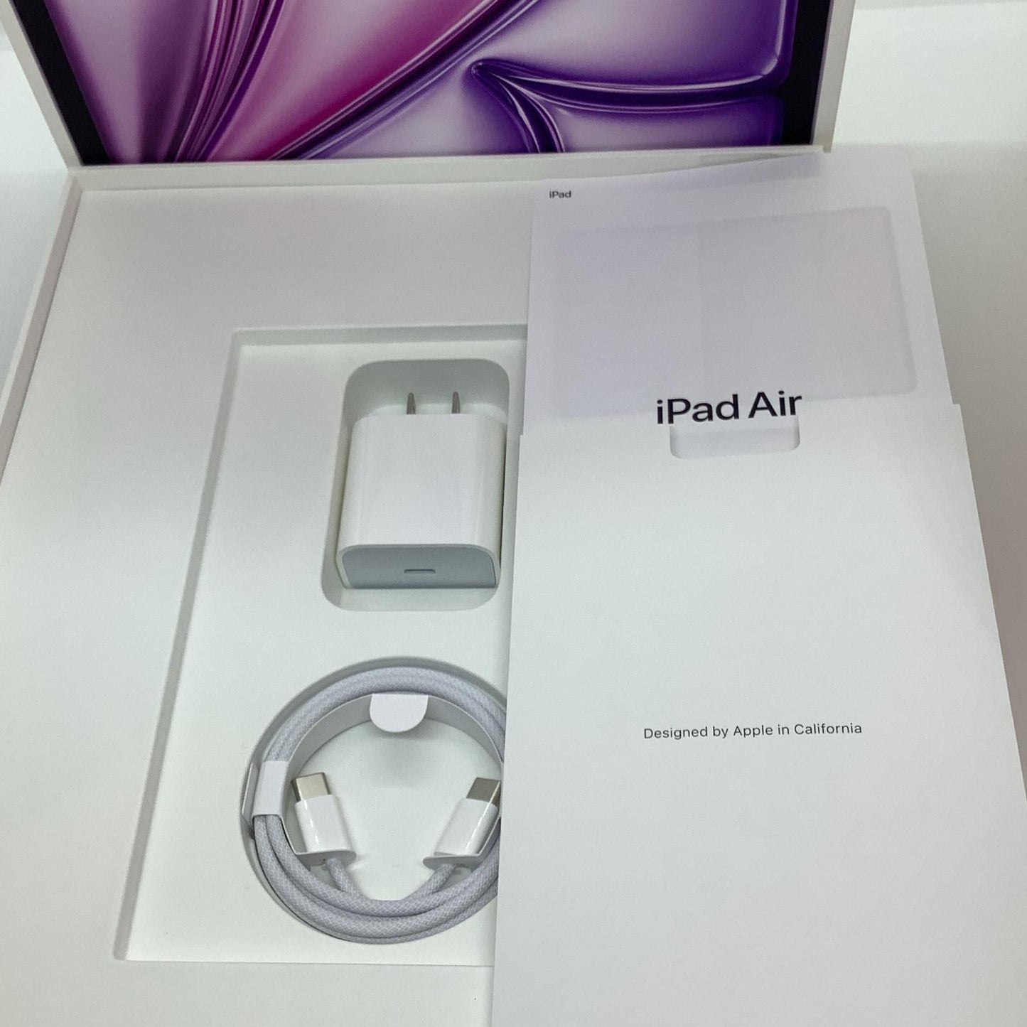 【全額返金保証】【最速発送】Apple iPad Air M2 13インチ 256GB パープル Wi-Fi 超美品 動作確認済