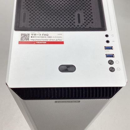 【全額返金保証】【最速発送】フロンティア Phantom Gaming 4 B550 AMD Ryzen 7 5700X 32GB SSD 1TB HDD 2TB NVIDIA GeForce RTX 3080 動作確認済