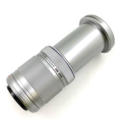 【全額返金保証】【最速発送】OLYMPUS M.ZUIKO DIGITAL ED 40-150mm F4.0-5.6 R [シルバー] 動作確認済