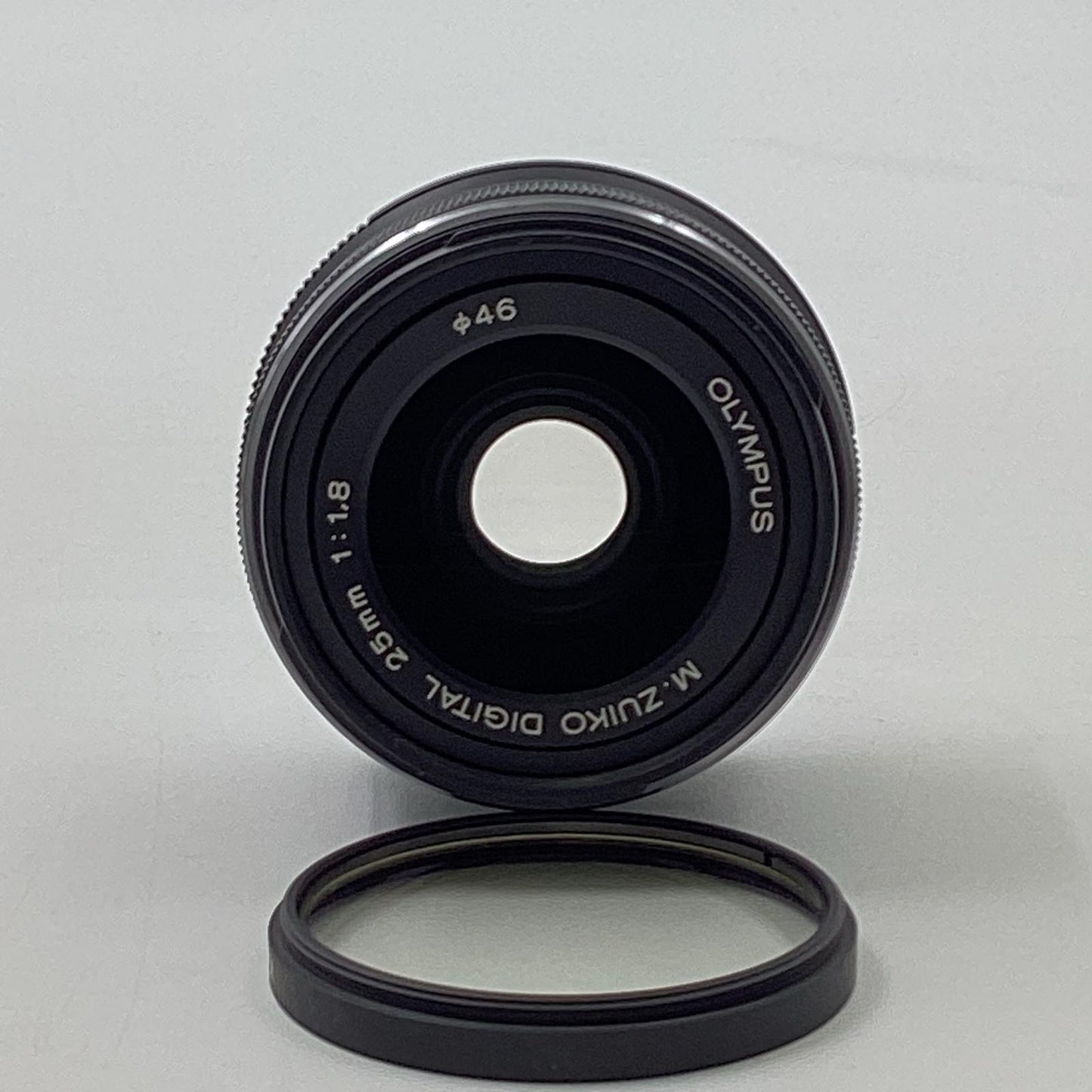 【全額返金保証】【最速発送】OLYMPUS M.ZUIKO DIGITAL 25mm F1.8 [ブラック] 美品 動作確認済