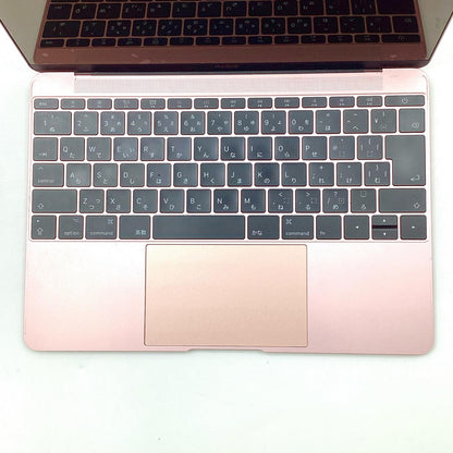 【全額返金保証】【最速発送】Apple MacBook 12インチ 2017 1.3GHz Intel Core i5 8GB SSD 512GB ゴールド 85% 動作確認済