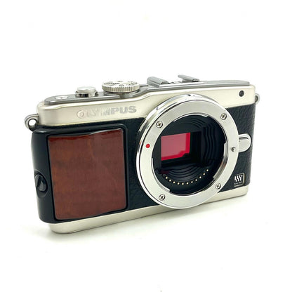 【最速発送】OLYMPUS デジタル一眼 OLYMPUS PEN Lite E-PL5 ボディ プレミアムモデル シルバー【難有】