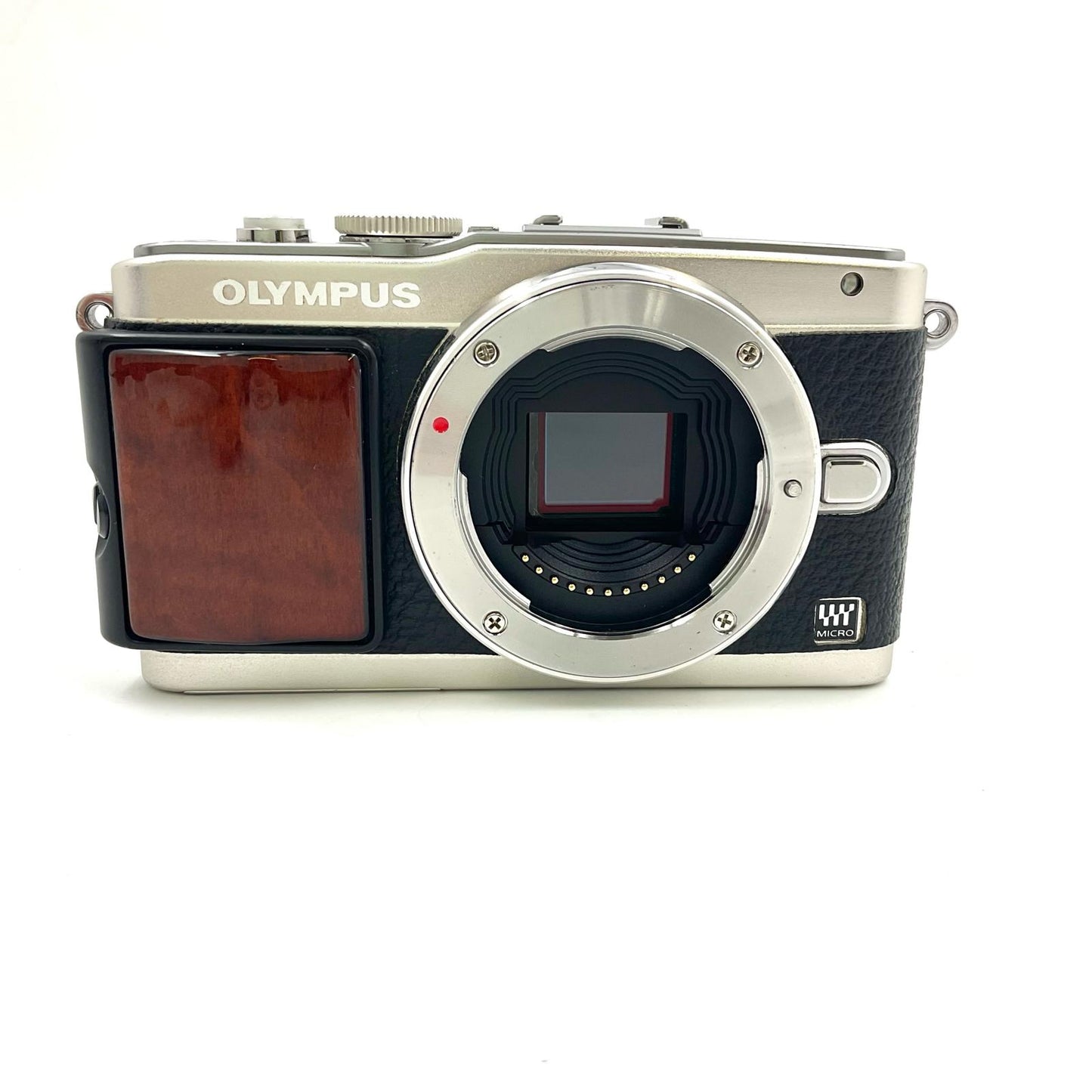 【最速発送】OLYMPUS デジタル一眼 OLYMPUS PEN Lite E-PL5 ボディ プレミアムモデル シルバー【難有】