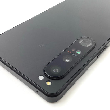 【全額返金保証】【最速発送】Sony Xperia 1 IV 256GB ブラック au SIMフリー SOG06 白ロム 動作確認済