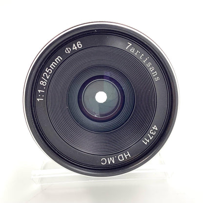 【全額返金保証】【最速発送】七工匠 7artisans 25mm f1.8 [マイクロフォーサーズ用] 動作確認済