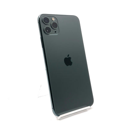 【全額返金保証】【最速発送】Apple iPhone iPhone 11 Pro Max 64GB ミッドナイトグリーン docomo SIMフリー 白ロム 動作確認済 84%