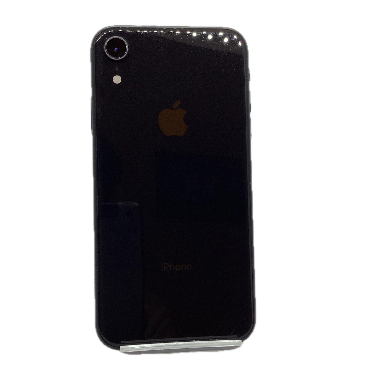 【全額返金保証】【最速発送】Apple iPhone iPhone XR 256GB ブラック au 白ロム 動作確認済 77%