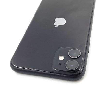 【全額返金保証】【最速発送】Apple iPhone iPhone 11 64GB ブラック au 白ロム 動作確認済 81%