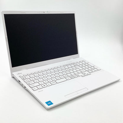 【全額返金保証】【最速発送】FUJITSU FMV Lite FMV35153J3W Intel(R) Celeron(R) 7305 1.11GHz 8GB M.2 SSD 256GB 100% 超美品 動作確認済