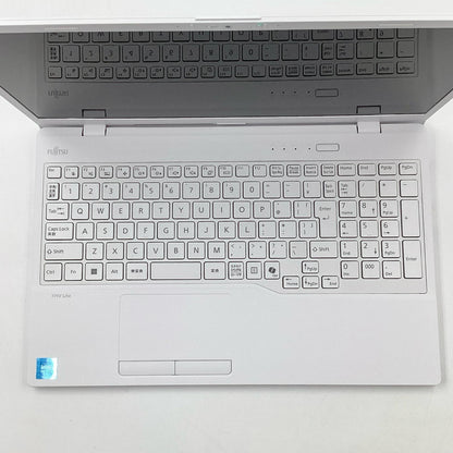 【全額返金保証】【最速発送】FUJITSU FMV Lite FMV35153J3W Intel(R) Celeron(R) 7305 1.11GHz 8GB M.2 SSD 256GB 100% 超美品 動作確認済