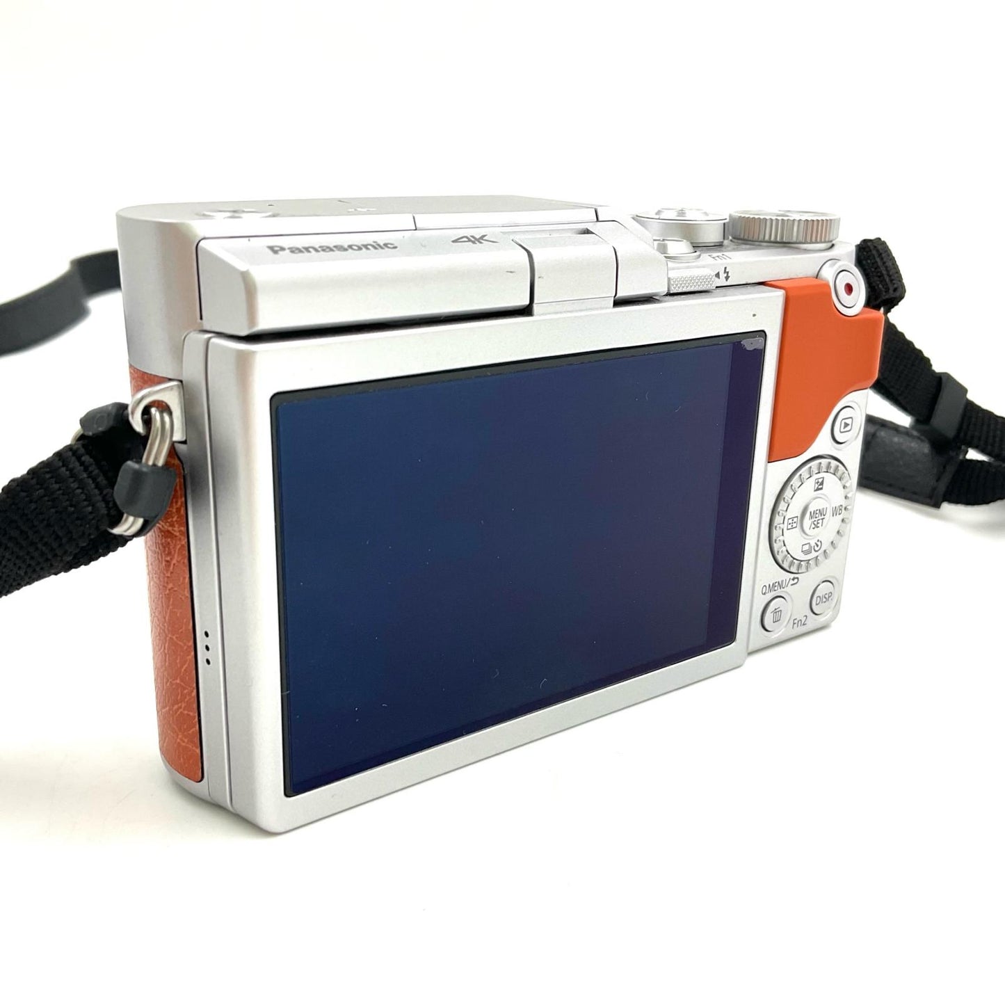 【全額返金保証】【最速発送】Panasonic デジタル一眼 LUMIX DC-GF9 ボディ オレンジ 美品 動作確認済