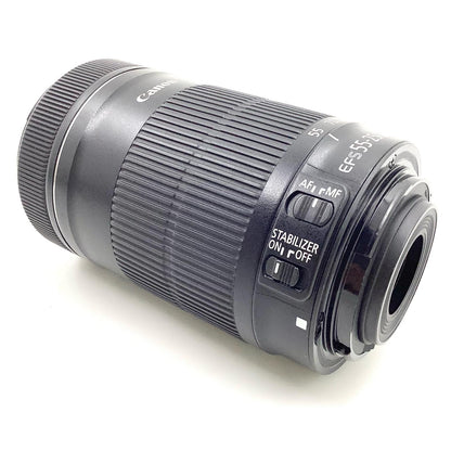 【全額返金保証】【最速発送】Canon EF-S55-250mm F4-5.6 IS STM 美品 動作確認済