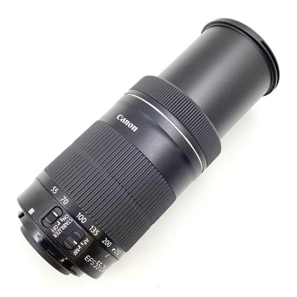 【全額返金保証】【最速発送】Canon EF-S55-250mm F4-5.6 IS STM 美品 動作確認済
